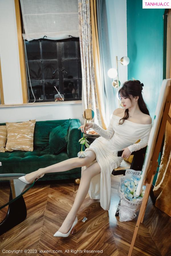 婠婠么  [XiuRen]高清写真图 2023.01.29 No.6182 婠婠么 丝袜美腿第31张图片
